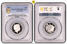 2007 10C PR70DCAM