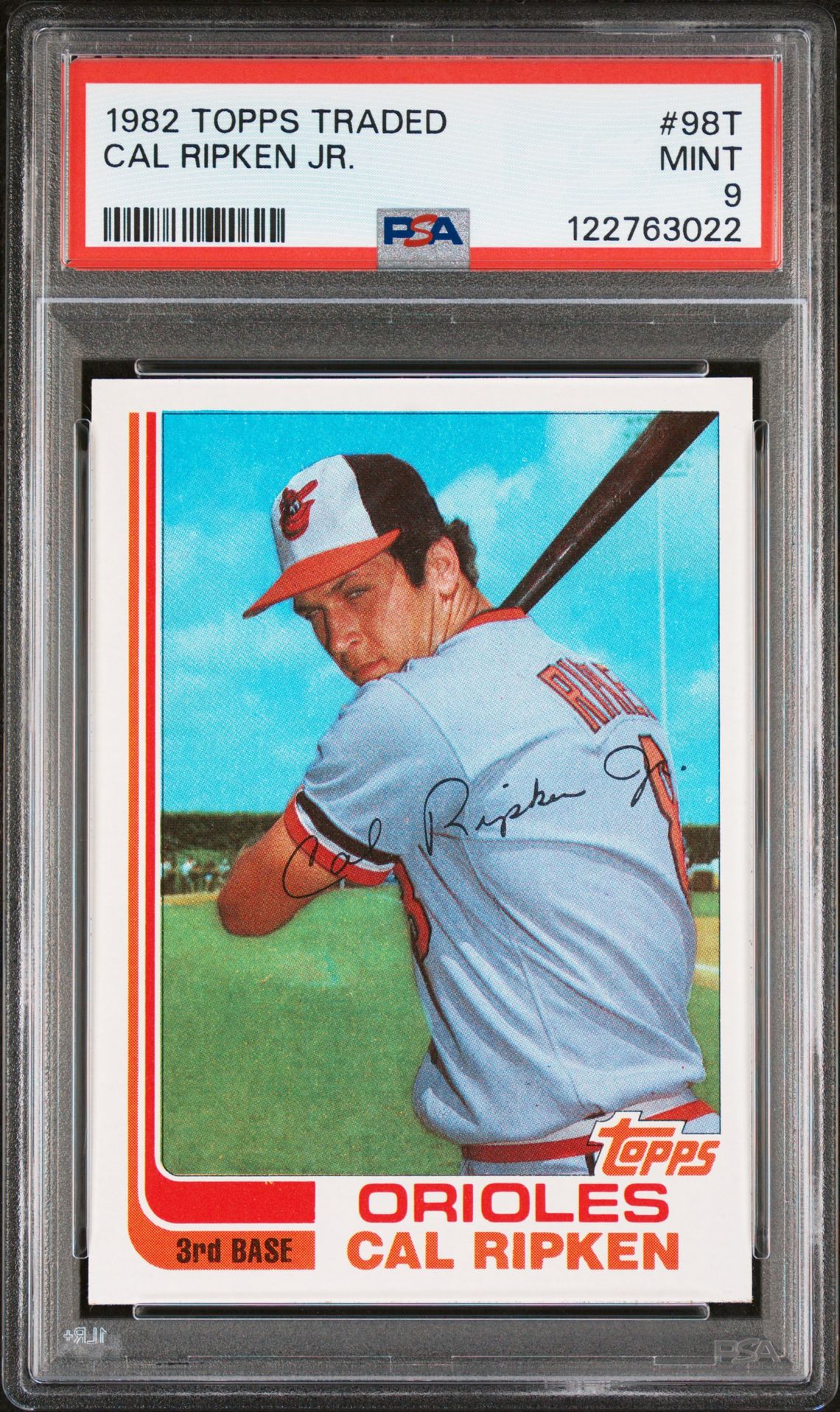 1982 Topps Traded Cal Ripken Jr. #98T Mint 9 front