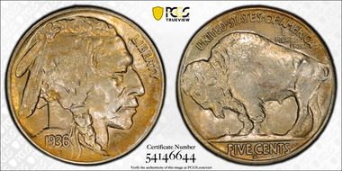 1936-S/S 5C RPM, FS-501 MS64