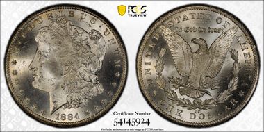 1884-CC $1 MS65