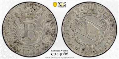 1717 10 Kr AU58