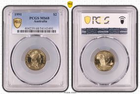 1991 $2 MS68