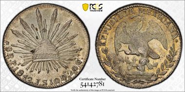 1842-Pi JS 8 R Pi17 MS62