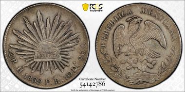 1869-Ho PR 8 R Ho11 AU50