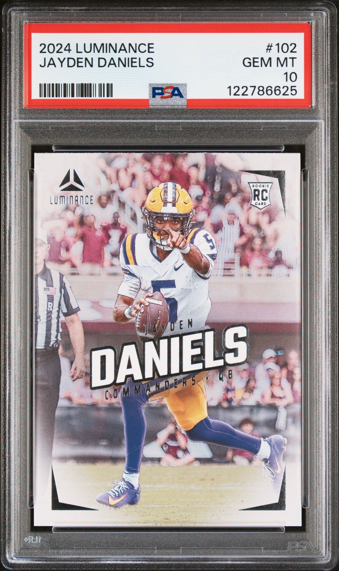2024 Panini PANINI LUMINANCE #102 Jayden Daniels front