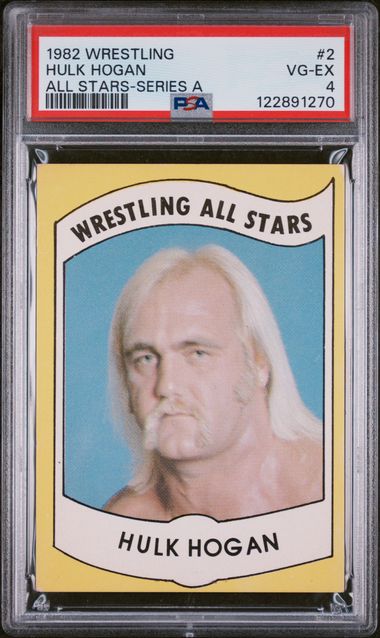 1982 Allstars-Seriesa #2 Hulk Hogan front