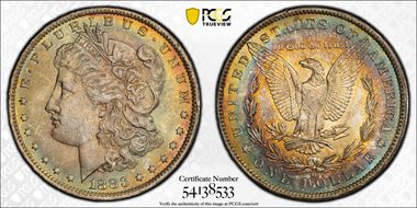 1883-O $1 MS64