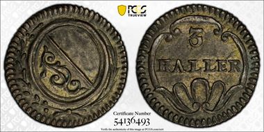 (1827-41) 3 Hal KM-180 AU55