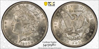 1883-CC $1 MS63