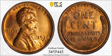 1935-S 1C MS65RD