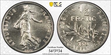 1978 1/2 Fr Gad-429 MS69