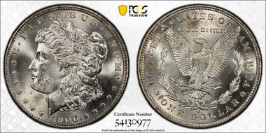 1900-O $1 MS65