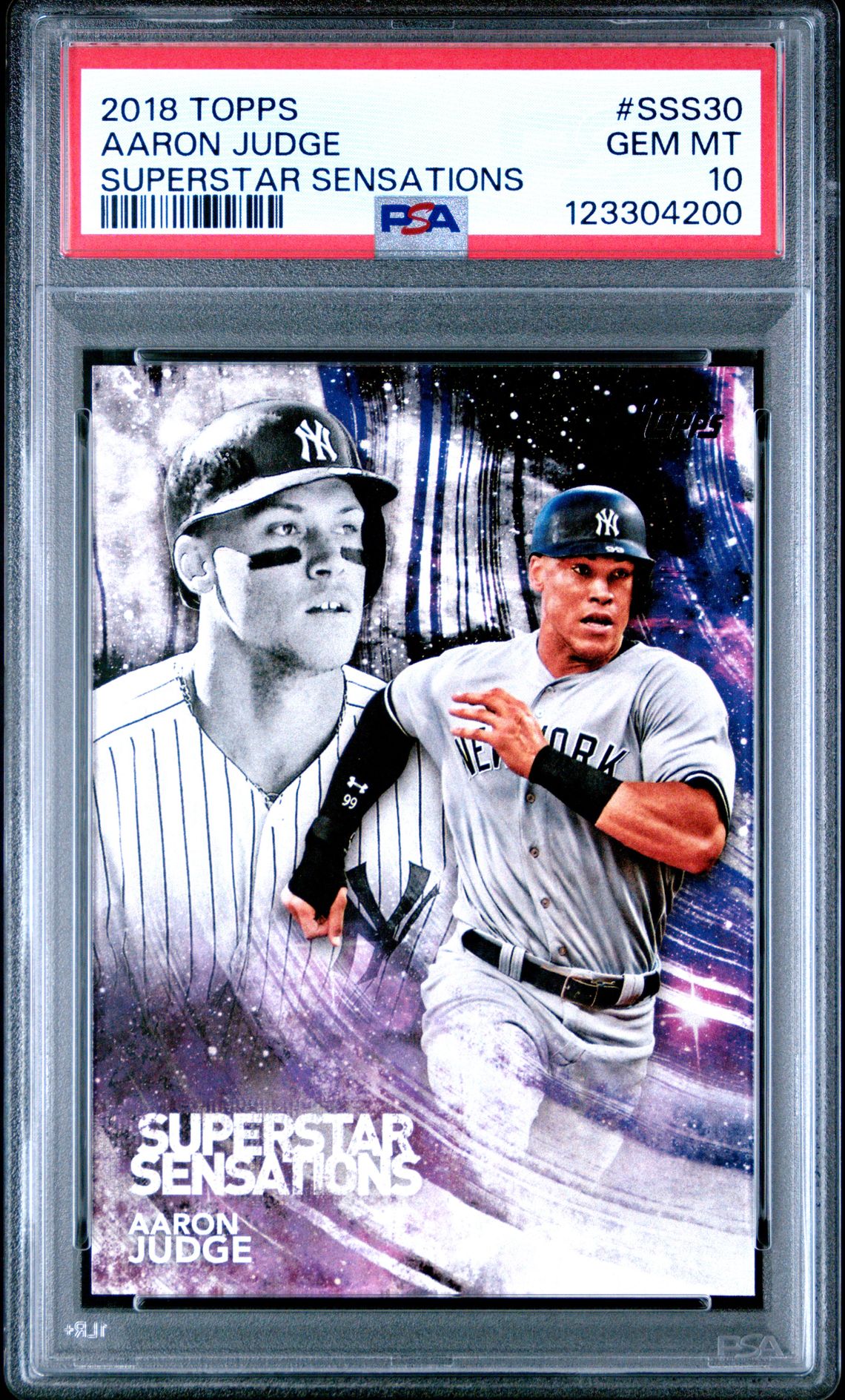 2018 Topps TOPPS SUPERSTAR SENSATIONS #SSS30 Aaron Judge front