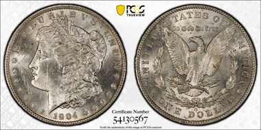 1904-O $1 MS62