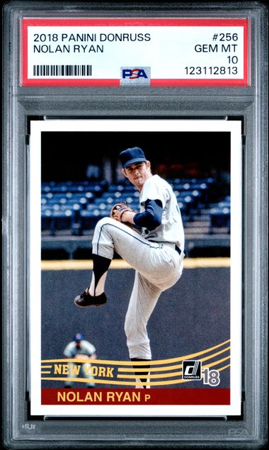 2018 Panini Donruss #256 Nolan Ryan front