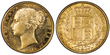 1878-S Sov S-3855 Shield MS62