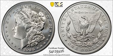 2025 $1 Morgan Dollar MS69