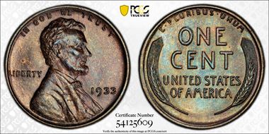 1933 1C MS64BN