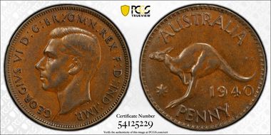 1940 K.G (p)  1D AU55BN