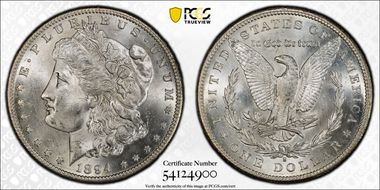 1894-S $1 MS64