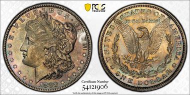 1880 $1 MS64