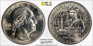 2023-S 25C Eleanor Roosevelt MS65