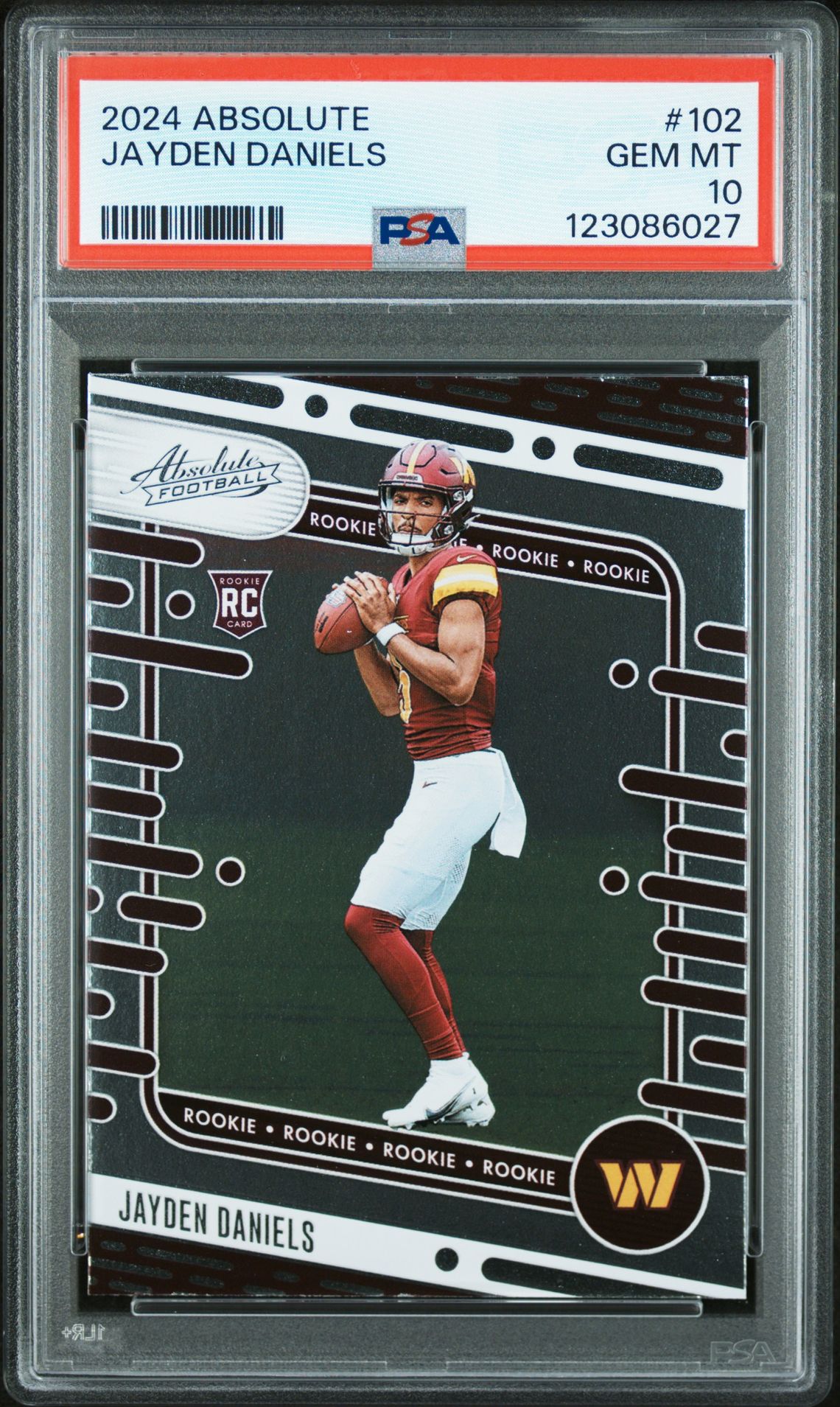 2024 Panini PANINI ABSOLUTE #102 Jayden Daniels front