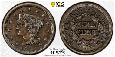 1847 1C MS62BN