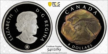 2007 $4 Parasaurolophus PR69DCAM