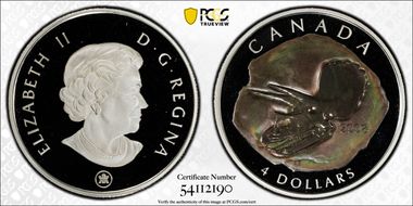 2008 $4 Triceratops PR69DCAM