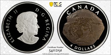2010 $4 Euoplocephalus tutus PR70DCAM