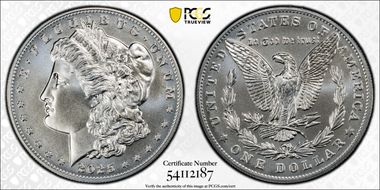 2025 $1 Morgan Dollar First Strike MS70