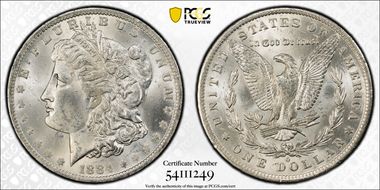 1884-O $1 MS63