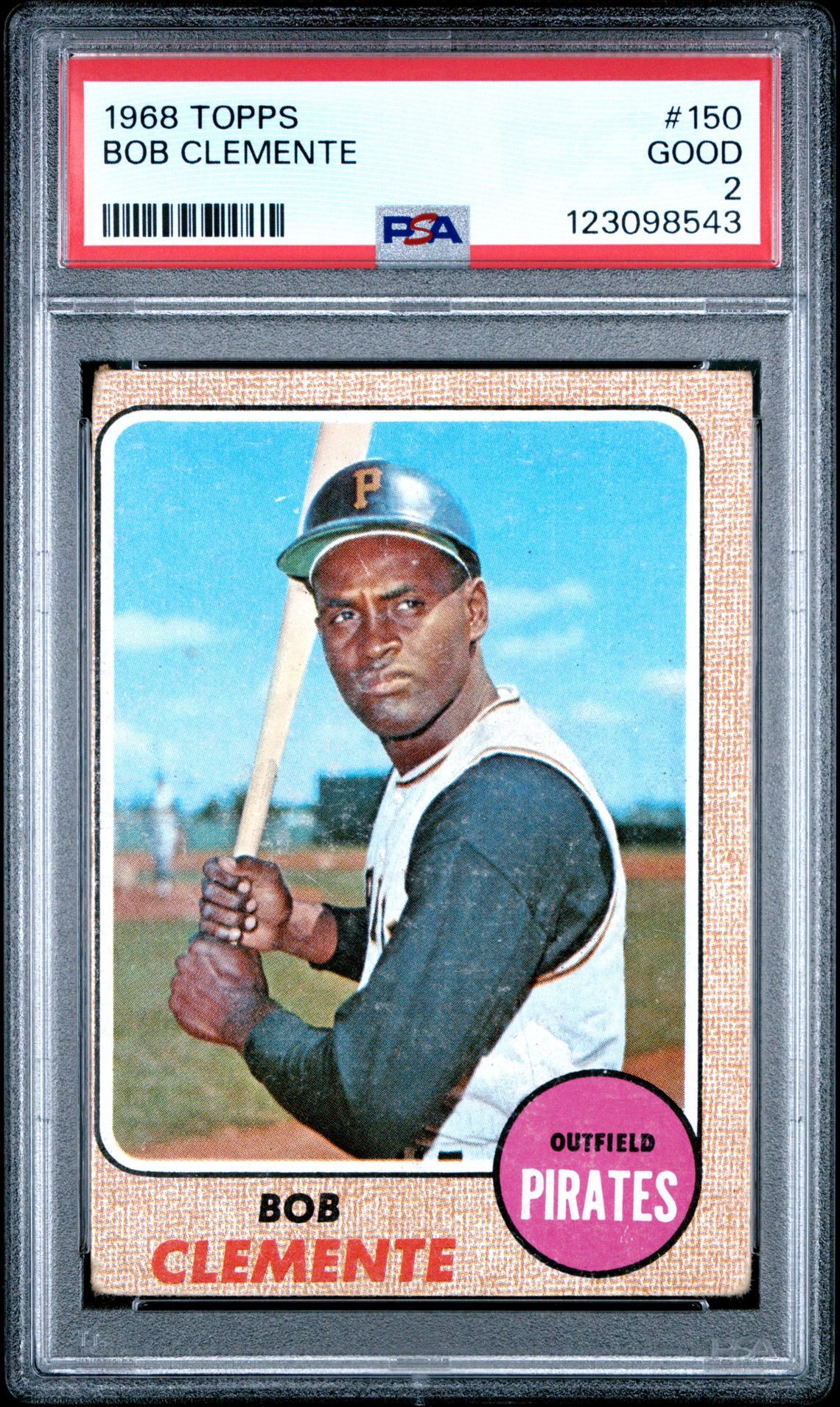 1968 Topps TOPPS #150 Bob Clemente front