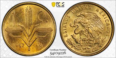 1957-Mo 1C MS65