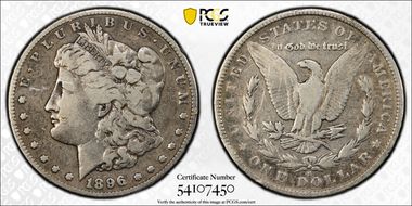 1896-S $1 VG10