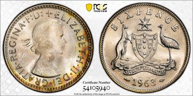 1963(m) 6D MS67