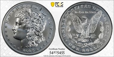 2025 $1 Morgan Dollar First Strike MS70