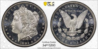 1882-CC $1 MS66DMPL