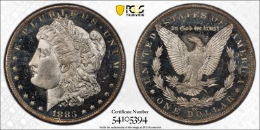 1883-CC $1 MS66DMPL