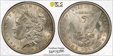 1888-S $1 MS62