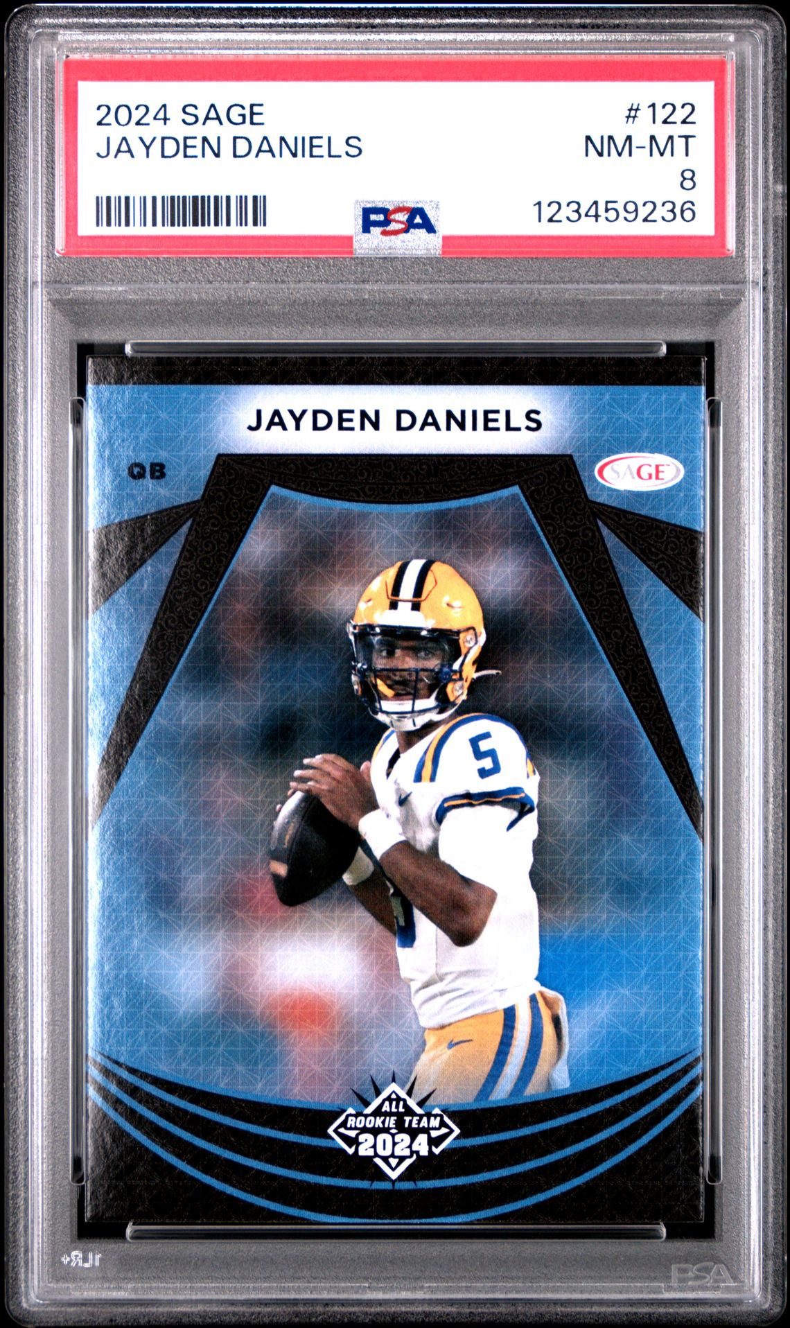 2024 Sage SAGE #122 Jayden Daniels front