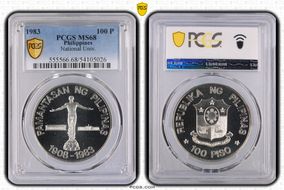 1983 100 P National Univ. MS68
