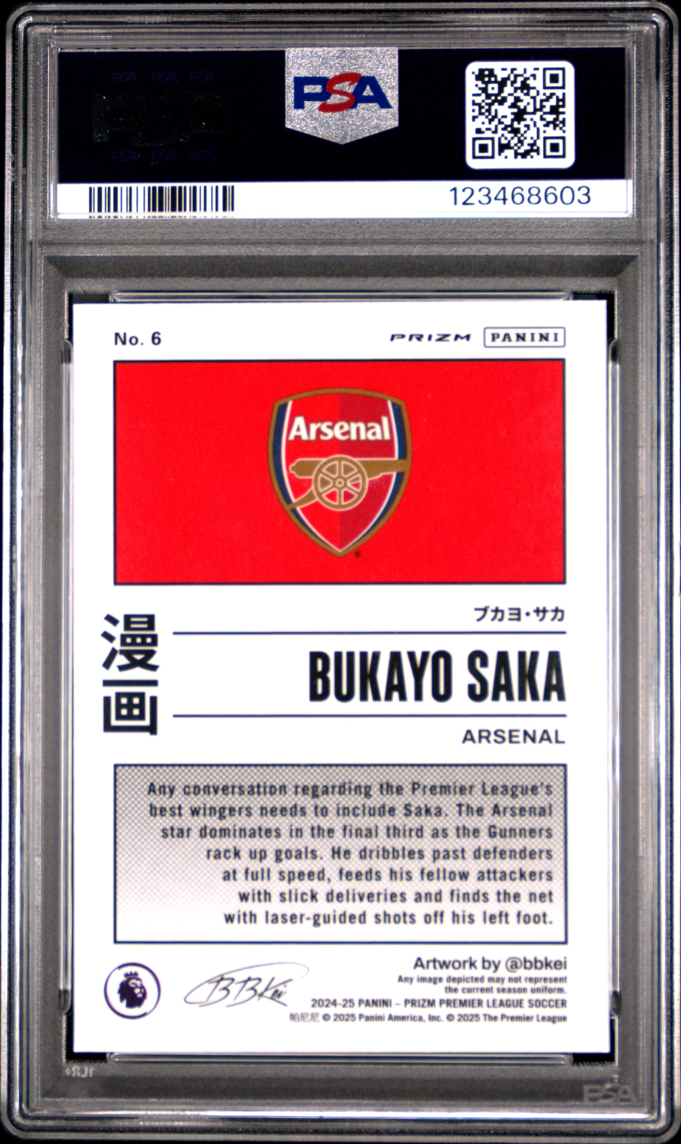 Hobart Trading Card Co.'s 2024-25 Panini Prizm Premier League