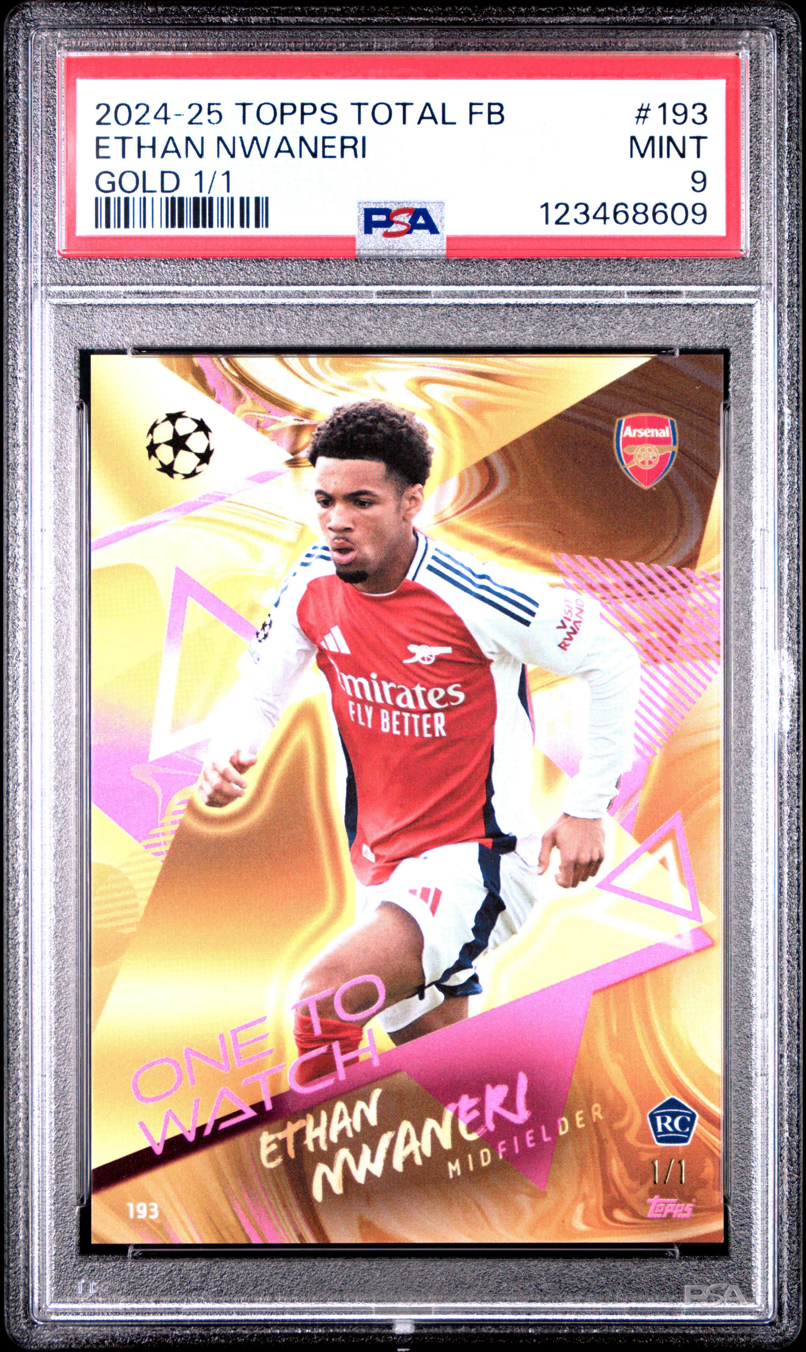 Hobart Trading Card Co.'s 2024-25 Panini Prizm Premier League