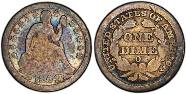 1854-O 10C G4