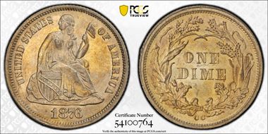 1876-CC 10C DDR, F-103 MS63