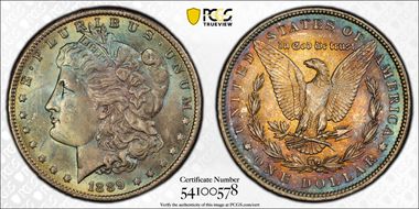1889 $1 MS64