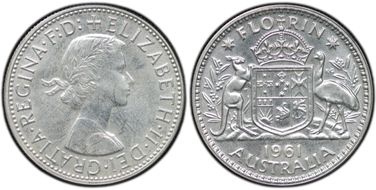 1961(m) Florin PR65