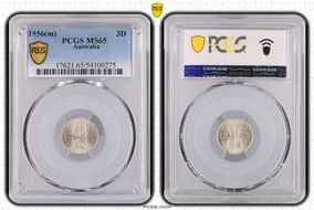1956(m) 3D MS65